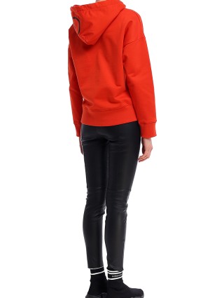 Оранжевый свитшот WEEKEND MAX MARA: фото 4 - Invogue